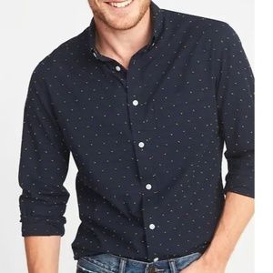 Button Up Textured Shirt for Men